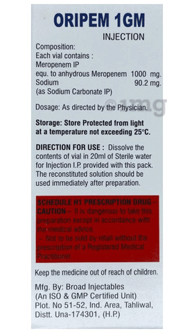 Oripem 1 GM Injection image