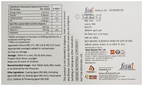 is it okay to take glutathione Amazon.com: Approved Science® Glutathione - Glutathione 500 mg -  Phospholipid Complex, Vitamin C, Bioperine - Top Antioxidant to Help  Neutralize Free Radical - Vegan Friendly - 60 Capsules per Bottle