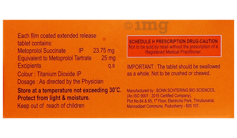 Zestmet 25mg Tablet image Zestmet 25mg Tablet image