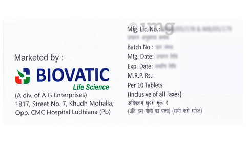 Buvatic 50 Tablet image