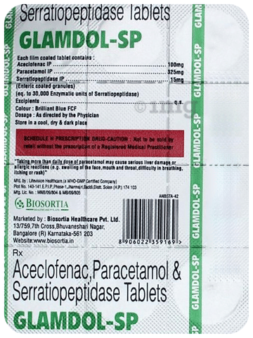 Glamdol-SP Tablet image Glamdol-SP Tablet image