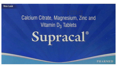 Supracal Tablet | Calcium & Vitamin D3 Supplement for Bone Health image