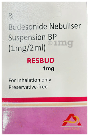 Resbud 1mg Respules(2ml Each) image