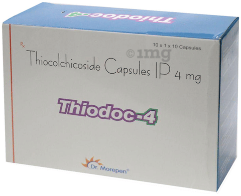Thiodoc 4mg Capsule image