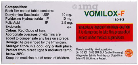 Vomilox-F Tablet image Vomilox-F Tablet image