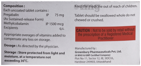 Prayozim-M Tablet SR image Prayozim-M Tablet SR image