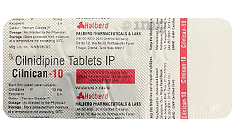 Cilnican 10 Tablet image