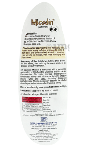 Micodin Pet Shampoo image