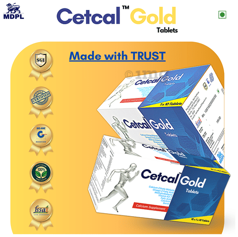 Cetcal Gold Tablet image