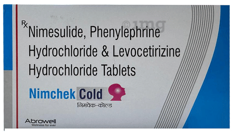 Nimchek Cold Tablet image Nimchek Cold Tablet image