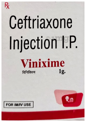 Vinixime 1g Injection