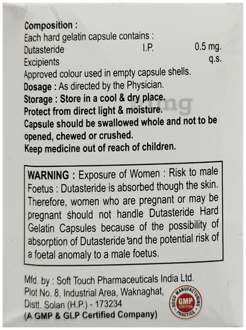 Dutafast 0.5mg Capsule image