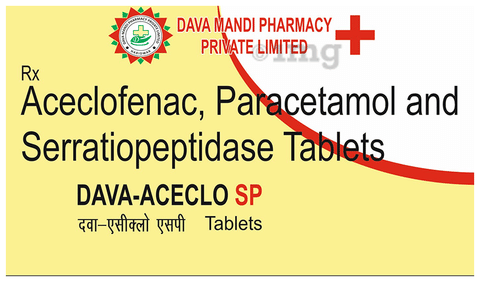 Dava-Aceclo SP Tablet image