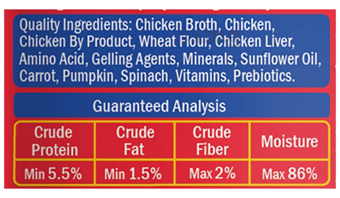 Zippy Adult Dog Food Chicken & Chicken Liver Chunks in Gravy 12+