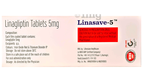 Linasave 5 Tablet image Linasave 5 Tablet image