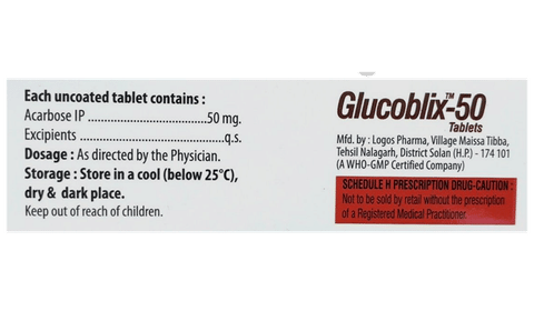 Glucoblix 50 Tablet image Glucoblix 50 Tablet image