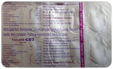 Neurit CD 3 Tablet image Neurit CD 3 Tablet image