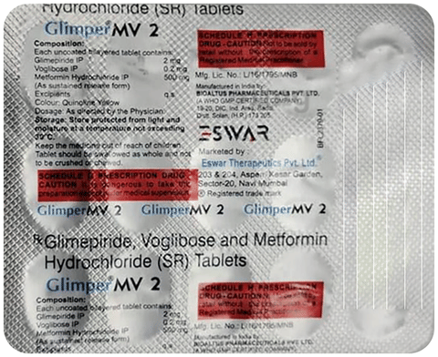 Glimper MV 2 Tablet SR image Glimper MV 2 Tablet SR image