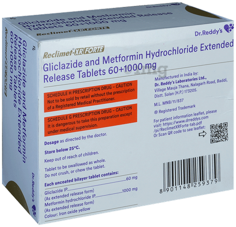 Reclimet-XR Forte Tablet
