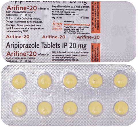 Arifine 20mg Tablet image