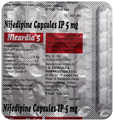 Nicardia 5 Capsule image