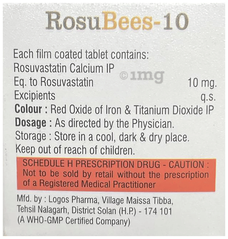 Rosubees 10 Tablet image