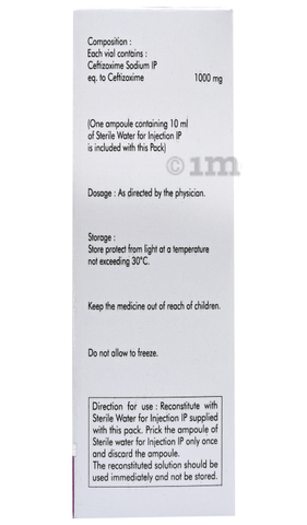 Ceftiwem Injection image