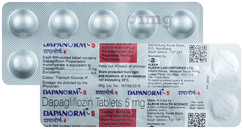 Dapanorm 5mg Tablet image