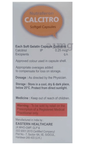 Calcitrol Capsule image Calcitrol Capsule image