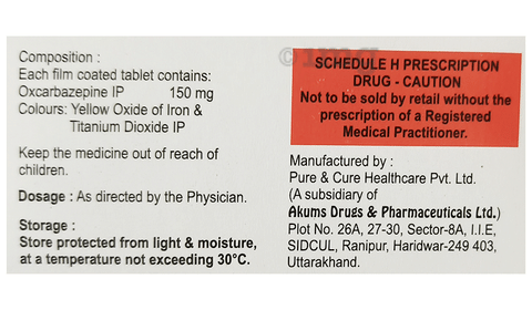 Oxcarnia 150 Tablet image