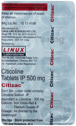 Citizac Tablet image