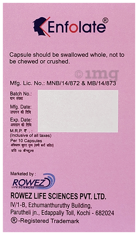 Enfolate Softgel Capsule image