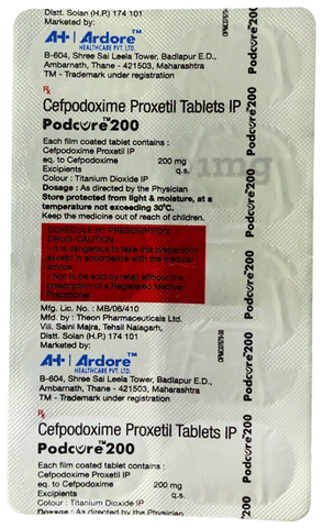 Podcure 200 Tablet image