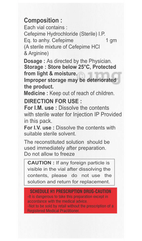 Critpime 1000mg Injection image