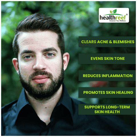 Healthreef Plant Based Skin Brilliance with L-Glutathione, L-Lysine, Vitamin-C & Vitamin-E Veggie Capsule: Buy bottle of 60.0 vegicaps at best price in India | 1mg Healthreef Plant Based Skin Brilliance with L-Glutathione, L-Lysine, Vitamin-C & Vitamin-E Veggie Capsule: Buy bottle of 60.0 vegicaps at best price in India | 1mg