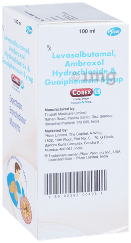 Corex LS Sugar Free Syrup