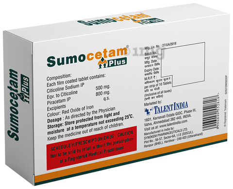 Sumocetam Plus Tablet image