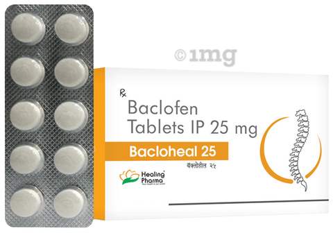 Bacloheal 25 Tablet image Bacloheal 25 Tablet image