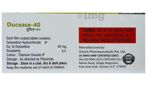 Ducease 40 Tablet image Ducease 40 Tablet image