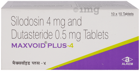 Maxvoid Plus 4mg/0.5mg Tablet