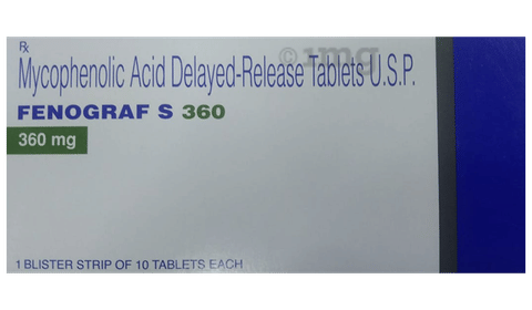Fenograf S 360mg Tablet image Fenograf S 360mg Tablet image