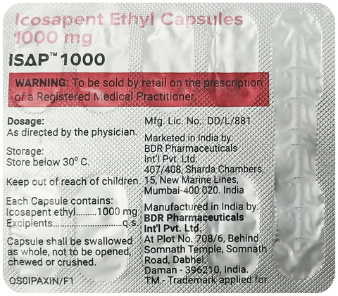 Isap 1000 Capsule image