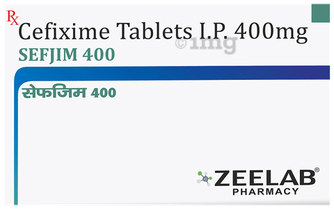 Sefjim 400 Tablet image Sefjim 400 Tablet image