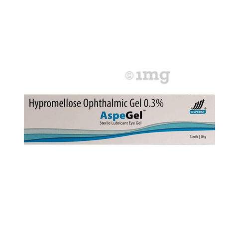 Buy Aspegel Sterile Lubricant Eye Gel Online: View Uses, Side Effects,  Price, Substitutes | 1mg