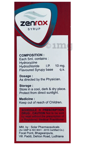 Zenrax Syrup image