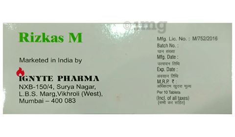 Rizkas M Tablet image