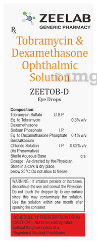 Zeetob-D Eye Drop