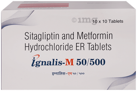Ignalis-M 50/500 Tablet ER image Ignalis-M 50/500 Tablet ER image