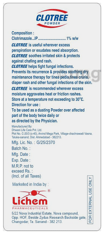 Clotree Dusting Powder