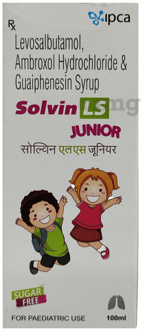 सॉल्विन एलएस जूनियर सिरप image